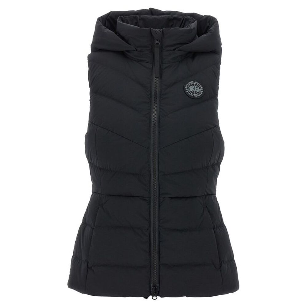 Canada Goose Black Polyamide Sleeveless Women's Jacket